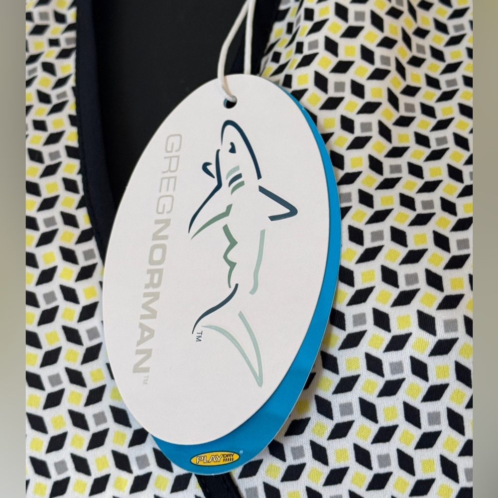 NWT Greg Norman Women's Florence Cap Sleeve Faux Wrap Dress Size Small - Picture 11 of 14